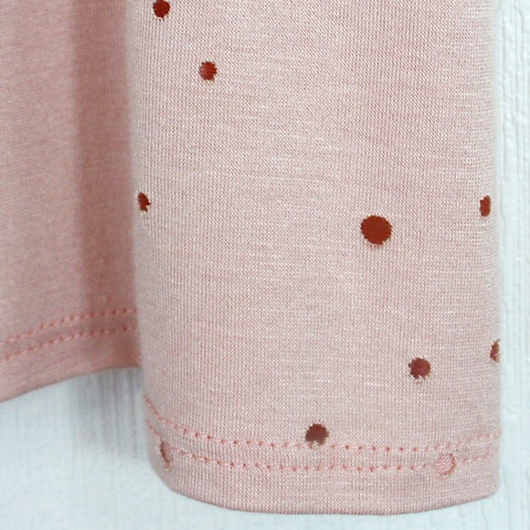 Distressed Ruffle Sleeve Relaxed Tee NWT - Picture 6 of 8